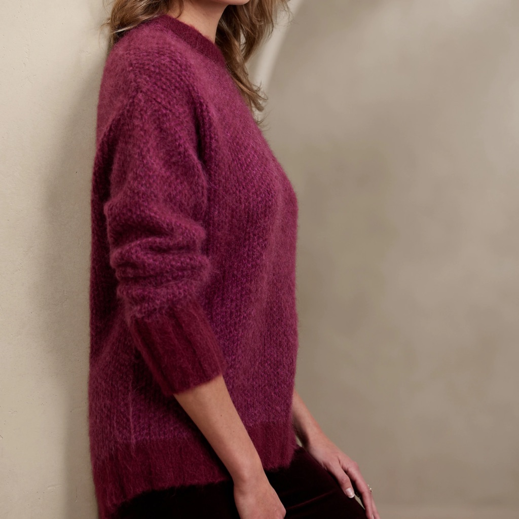 Banana Republic Petite Andi Oversized Alpaca-Blend Sweater (Nwt)